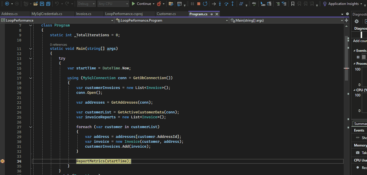 Dragging Execution Pointer